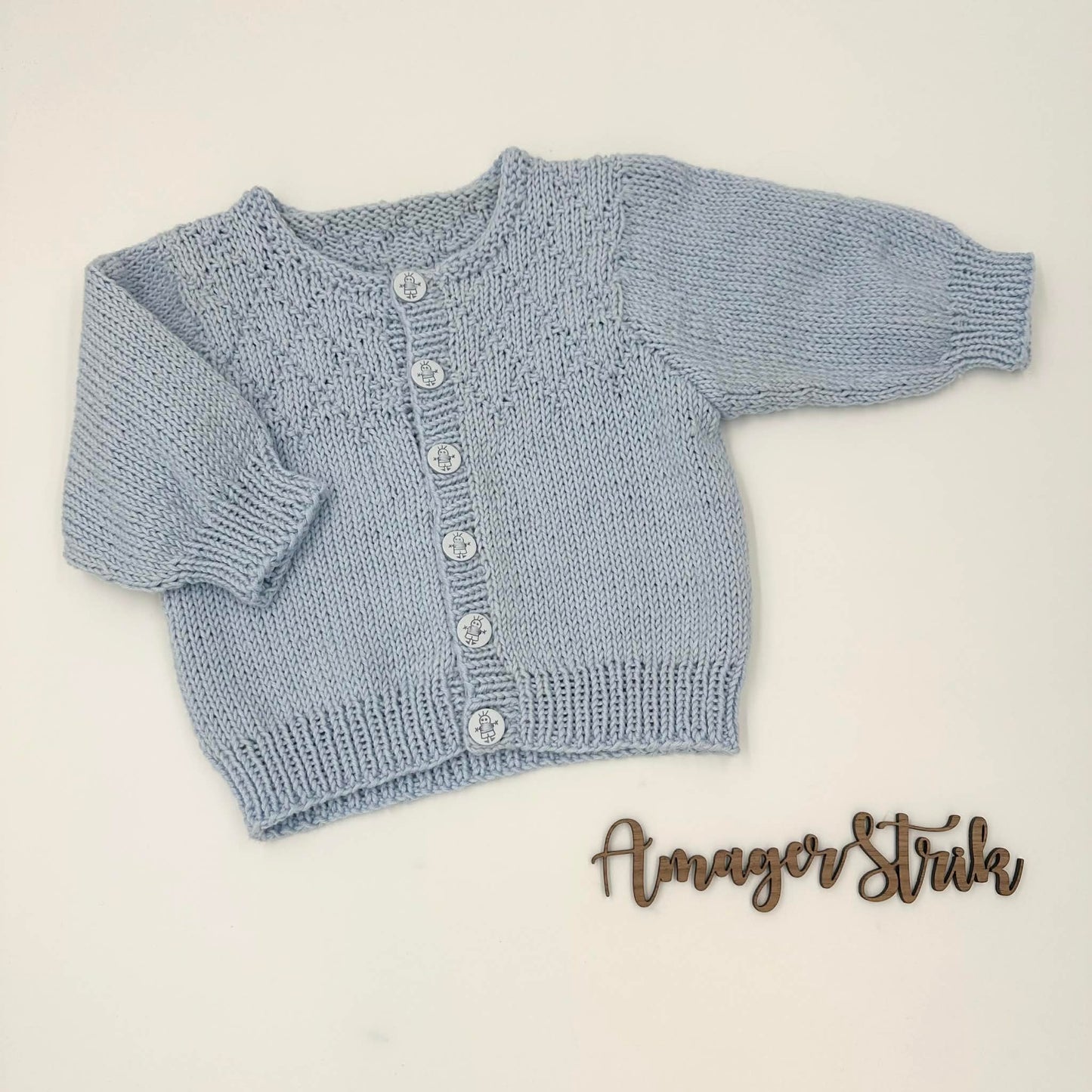 Carlo's cardigan str. 6/9 mdr i Alliance
