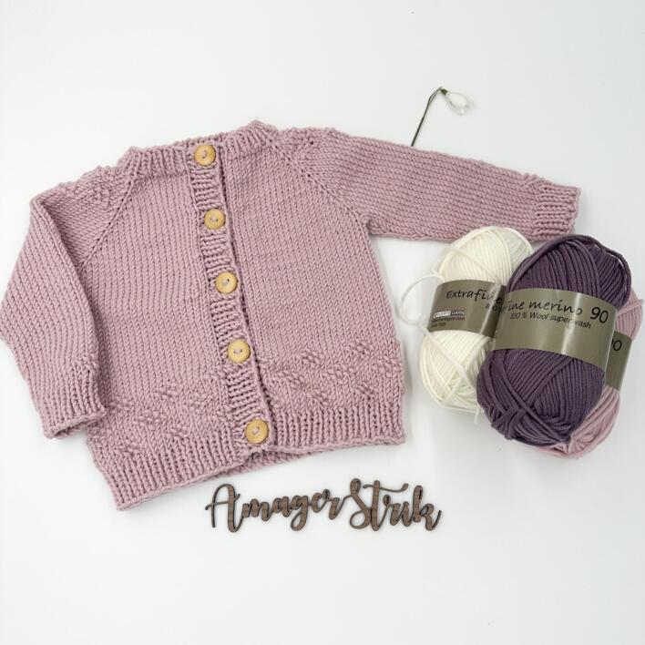 Opskrift til Clara's cardigan