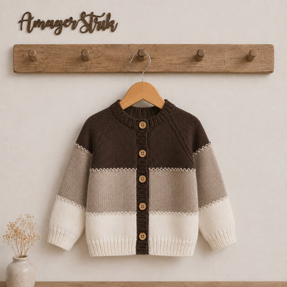 Strikkekits til Billie’s cardigan i Merino cotton