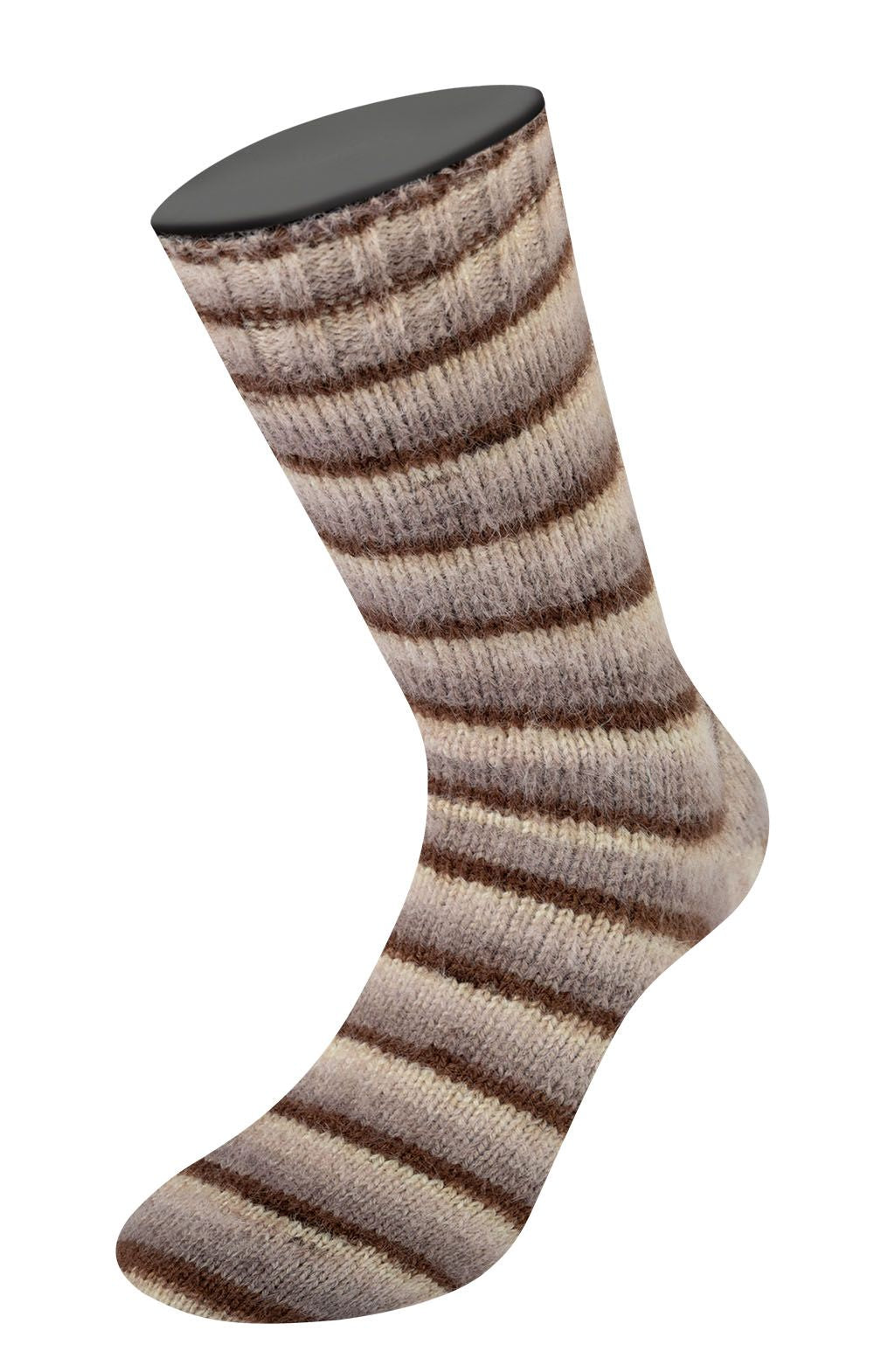 Cosy Socks Soft & Multi Stripes strømpegarn fra Lana Grossa