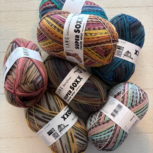 Super Soxx Color 4 Ply fra Lang Yarns