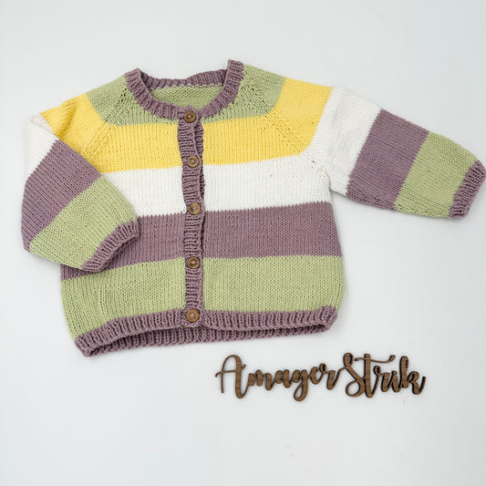 Ice cream cardigan str.6/9 mdr I Cotton 8/4