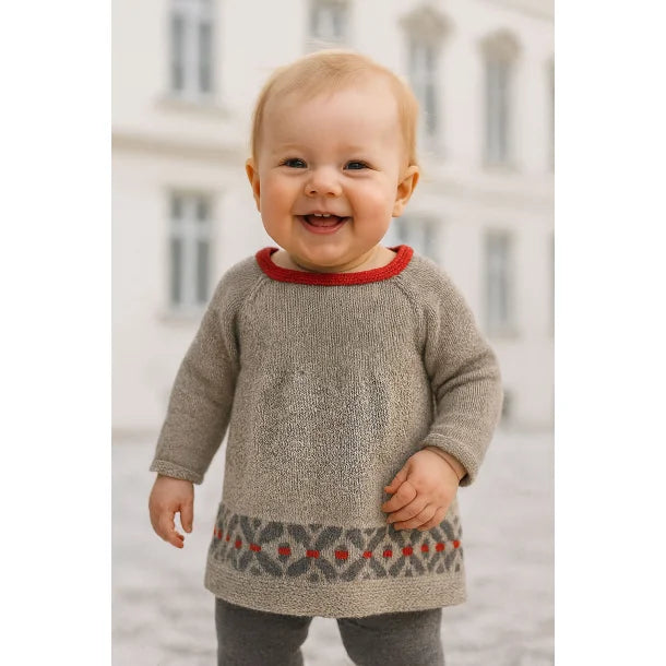 Strikkekits til Asp Baby kjole