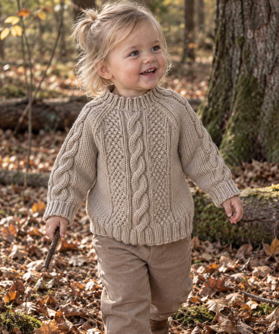 Strikkekit til Klassisk snonings sweater i Extrafine merino 90