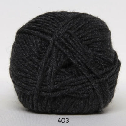Strikkekits til Ugle luk-øje sweater junior i Extrafine merino 90
