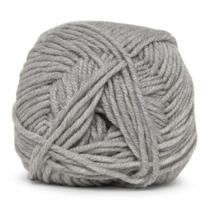 Strikkekits til Vamset vest med snoninger i Extrafine merino 120