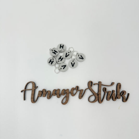 Maskemarkører til højre og venstre udtagninger