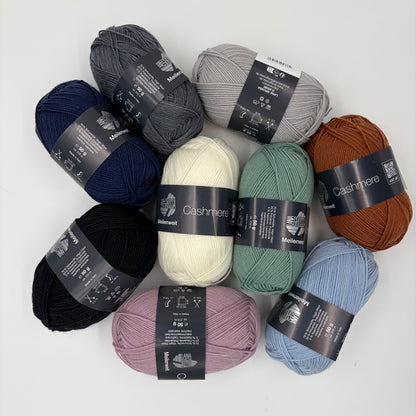 MW 50 Cashmere strømpegarn fra Lana Grossa