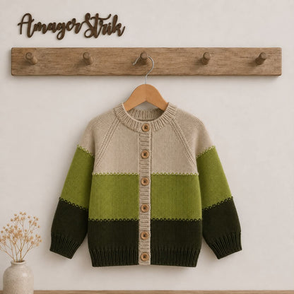 Strikkekits til Billie’s cardigan i Merino cotton
