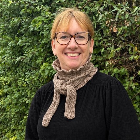 Strikkekit til Copenhagen scarf i Auckland