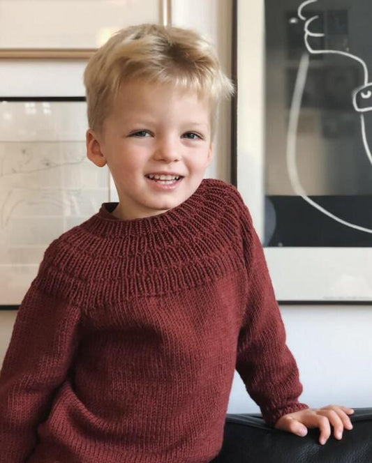 Ankers Trøje - PetiteKnit - Str. 3 mdr - 12 år