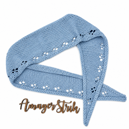 Strikkekits til Saras Scarf – mini edition
