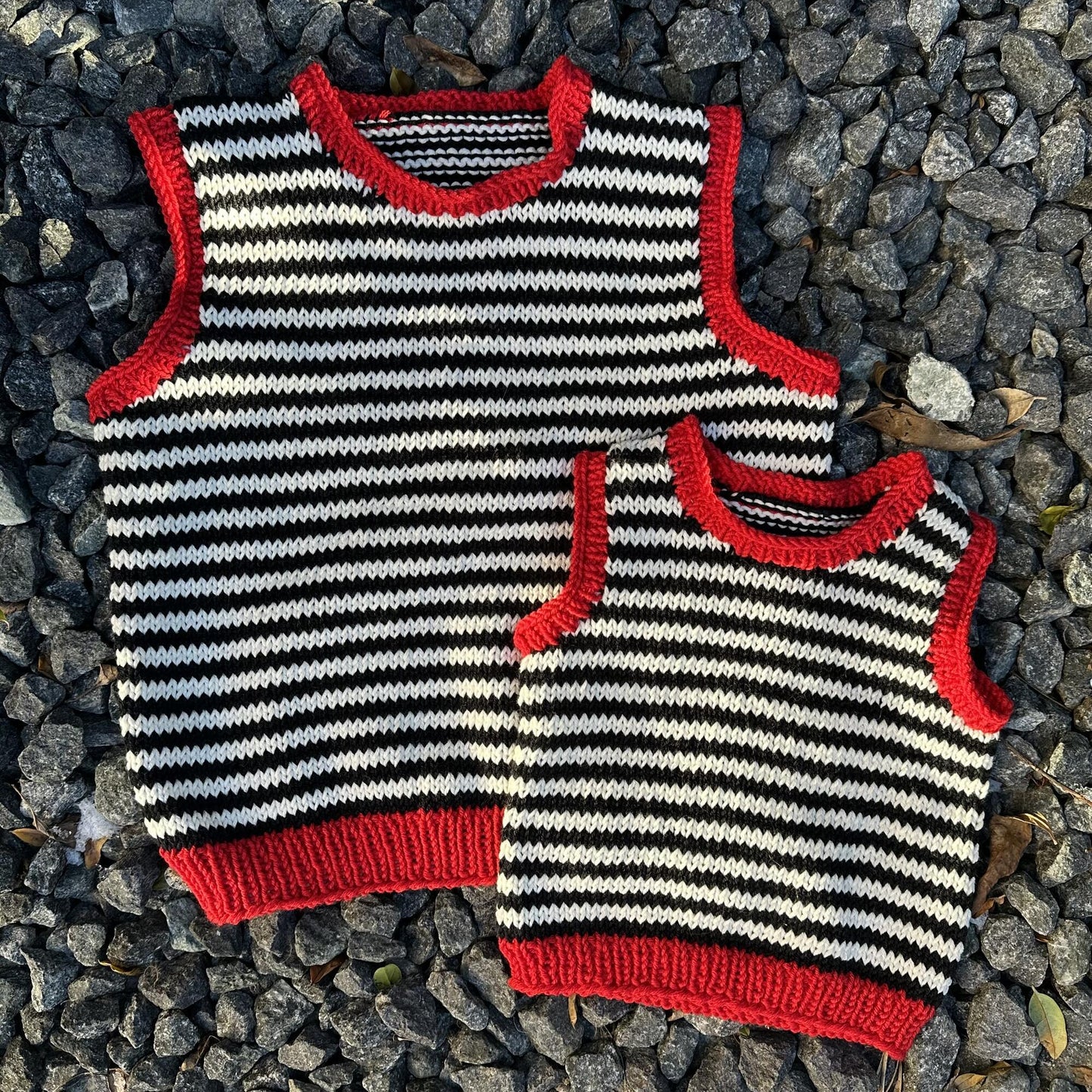 Opskrift til Zebra vest