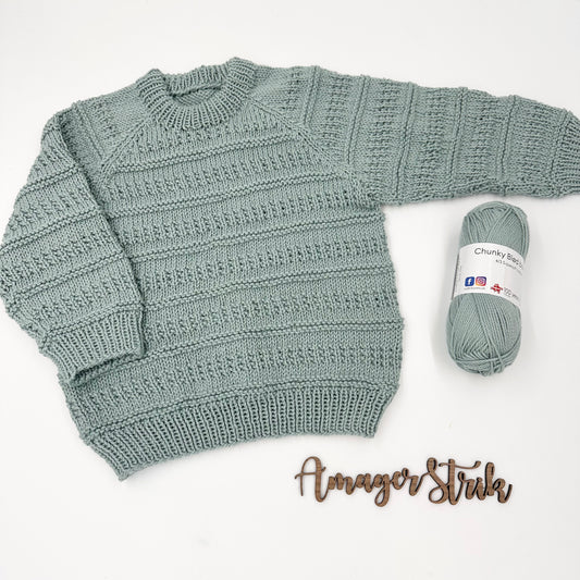 Opskrift til Struktur sweater