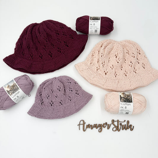 Strikkekits til Sara's bøllehat