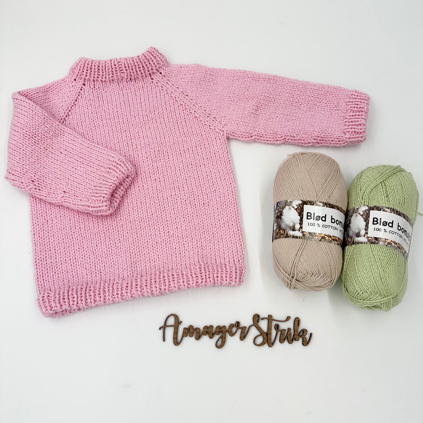 Opskrift til Jamie sweater til baby og børn vol.2