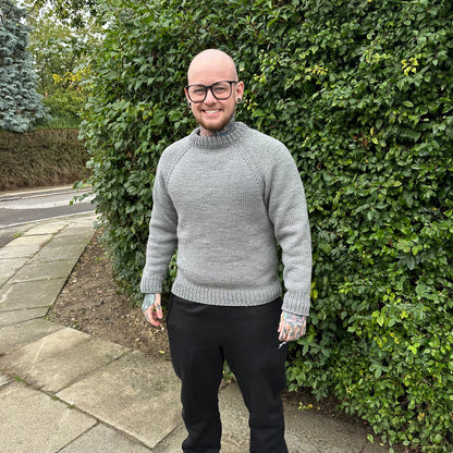 Strikkekit til Jamie's sweater til voksne vol.2 i Merino Cotton