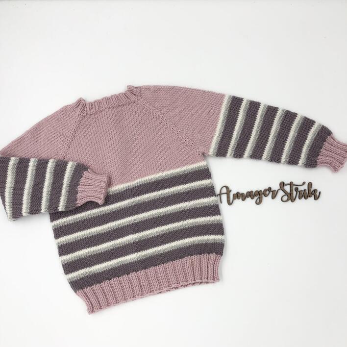 Opskrift til Rille sweater