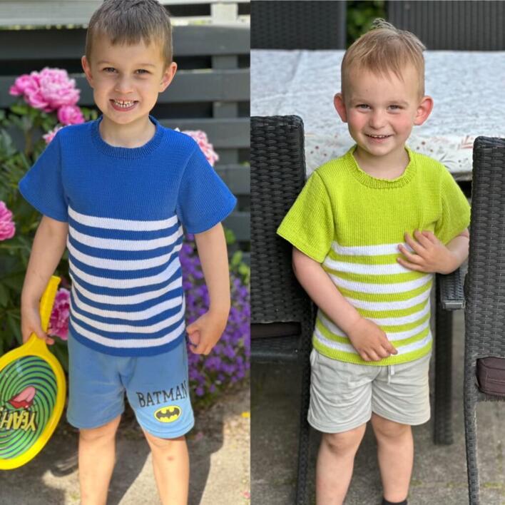 Opskrift på M&M T-shirts
