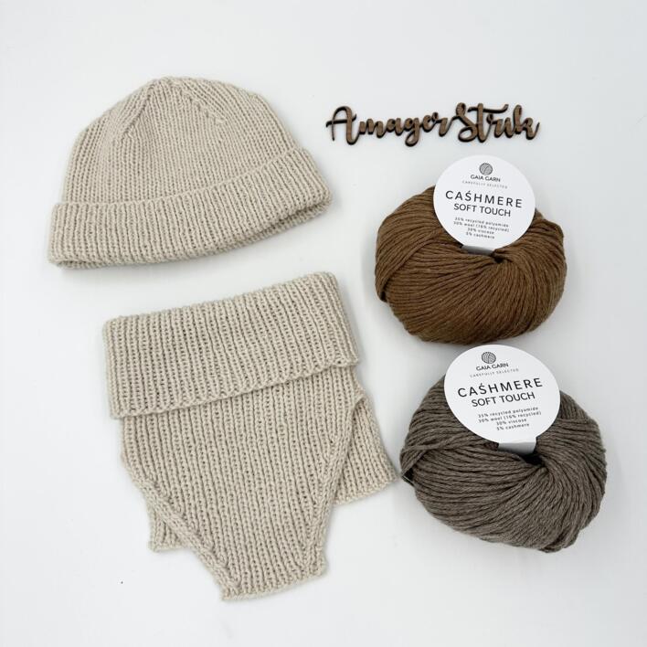 Opskrift til Beanie hue-sæt