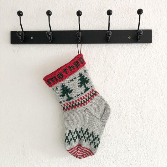 Opskrift til julesok med juletræer