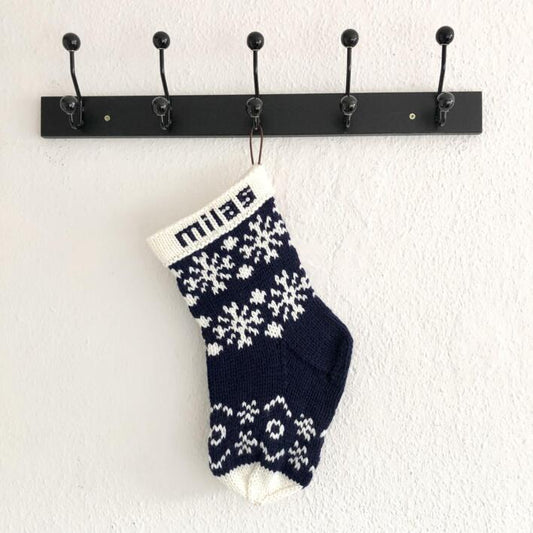 Opskrift til julesok med snefnug