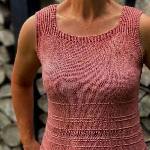 Strikkekits til Siri Sommertop i New Arezzo