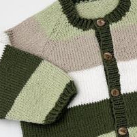 Strikkekits til Ice cream cardigan i Cotton nr. 8