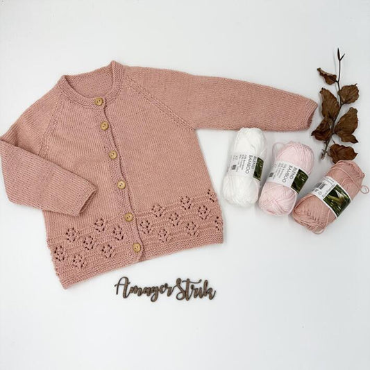 Strikkekits til Noras cardigan i Blend Bamboo