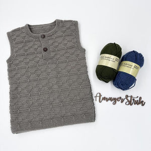 Opskrift Williams stolpevest junior