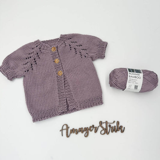 Alma's kortærmet trøje str. 3/6 mdr i Blend Bamboo