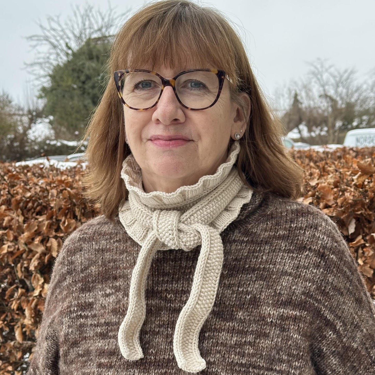 Strikkekits til Copenhagen Scarf i Cashmere Soft Touch
