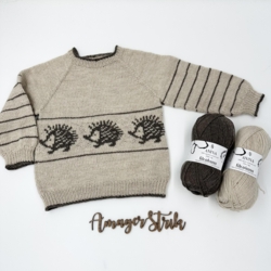 Strikkekits til Pindsvin sweater i Anina