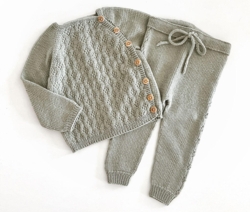 Strikkekits til Nohr sæt i Extrafine merino 150