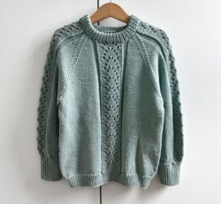 Strikkekits til Maja Sweater i Merino Cotton