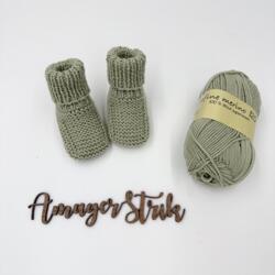 Opskrift til Basic Babysokker