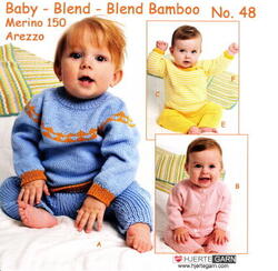Babyhæfte nr. 48 i Blend Bamboo