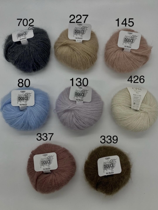 Strikkekits til Basic blusen til skjorter og kjoler i Dolce