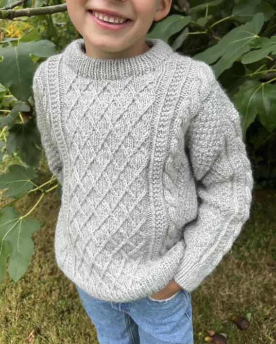 Moby sweater Mini - PetiteKnit - 1-7 år