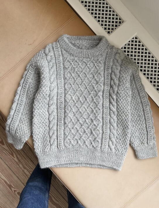 Moby sweater Mini - PetiteKnit - 1-7 år