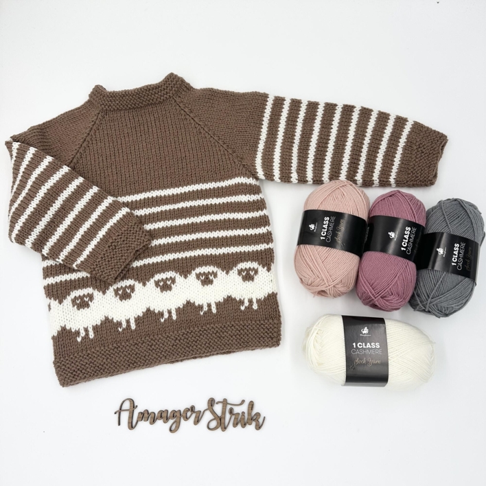 Strikkekits til De fede får har fået vokseværk i 1. class cashmere