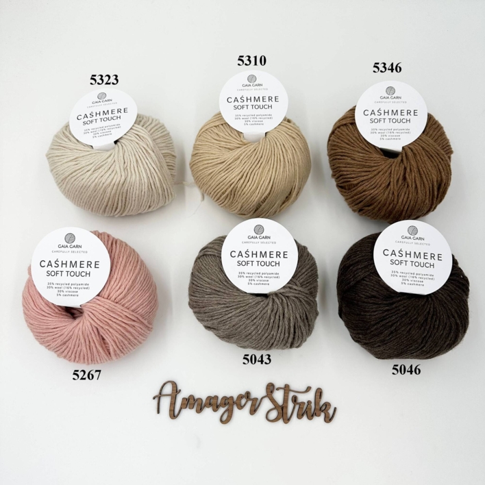 Strikkekits til Gaia's Tunika i Cashmere Soft Touch
