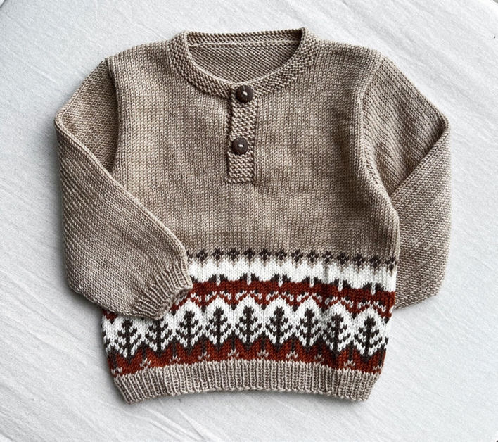 Strikkekits til Loke Bluse i Extrafine merino 150