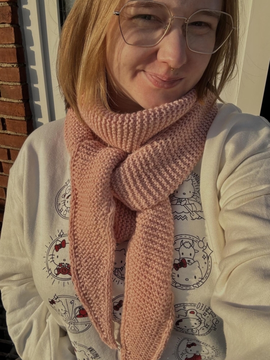 Strikkekits til Sophie Shawl i Cashmere soft touch