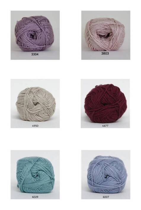 Strikkekits til Top-down snoningsbluse i Bommix Bamboo