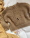Bamsesweater - PetiteKnit - Str. 3 mdr - 7 år