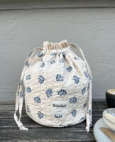 Get Your Knit Together Bag - Midnight Blue Flower - PetiteKnit