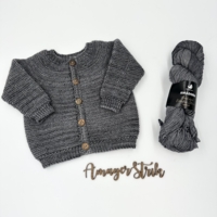 Opskrift til Hverdags cardigan i Amadora