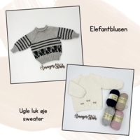 Opskrifter til Elefantblusen og Ugle luk-øje