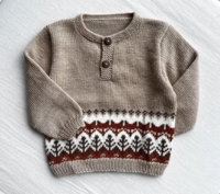 Strikkekits til Loke Bluse i Extrafine merino 150